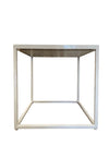 PAIR Enamel and Laminate Indoor/outdoor Side Tables