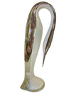 Mid 20th Century Menata Anatra Murano Art Glass Stylized Bird - Artist Signed as Gift