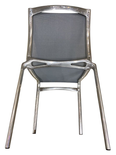 SET OF Highframe Aluminum Chairs by Alberto Meda 2000's Stackable VINTAGE (Set of 4)