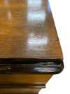 Art Deco Pedestal Walnut Desk by Tri-Bone Furniture