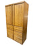 Vintage 1980's Oak Armoire