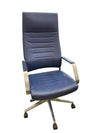 Vintage Milan Blue Ergonomic High-Back Chair by Style Works