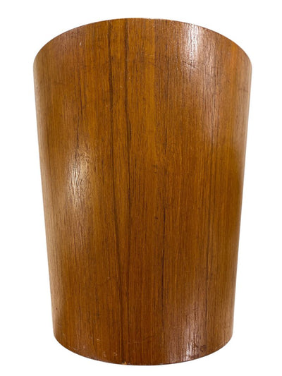 Danish Modern Swedish Teak Waste Basket