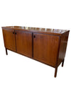 Danish Modern Mid Century Mobler Walnut Credenza