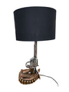 Revolver Six Shooter Pistol Lamp, Western Cowboy Gun Lamps