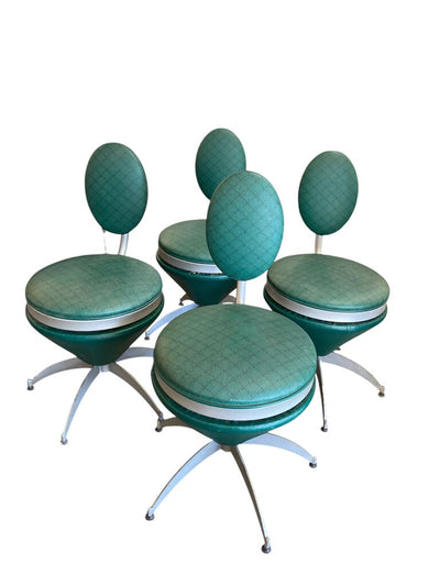 Post Modern 1950"s Set of 4 Cone Chairs (Set of 4)