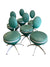 Post Modern 1950"s Set of 6 Cone Chairs (Set of 6)