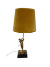 Mid Century Brass Golfing Man Desk Lamp