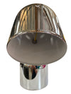 Vintage Italian Atomic Space Age Chrome Table Lamp