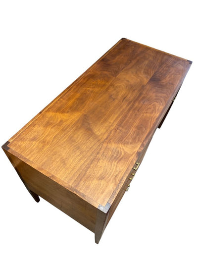 Walnut Midcentury Modern Desk - Wonderful Solid Walnut