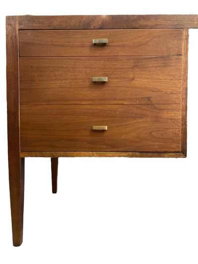 Walnut Midcentury Modern Desk - Wonderful Solid Walnut