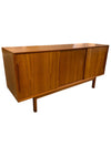 Danish Modern Mid century Teak Credenza Notable Designer Poul Hundevad