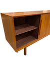 Danish Modern Mid century Teak Credenza Notable Designer Poul Hundevad