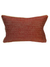 Red Terracotta Down Pillow 12"x19"