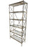 Vintage Restoration Hardware Chrome Campaign Style Etagere