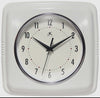 Retro Square White Indoor Wall Clock