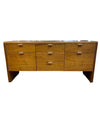 1972 Veripanel Hiebert Solid Walnut Executive Cabinet