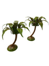 Pair of Vintage Petites Choses Palm Tree Candle Holders (Set of 2)