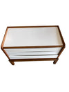 MCM "Concourse" 3 Drawer Side Table / Nightstands by Pechaneo