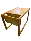 Drylund Danish Mid Century Teak Magazine Rack/End Table