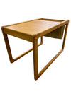 Drylund Danish Mid Century Teak Magazine Rack/End Table