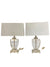 Restoration Hardware Glass Lamps (Pair) as Found