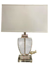 Restoration Hardware Glass Lamps (Pair) as Found