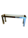 Mid Century Mirrored Console Tablr