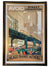 Framed Chicago Transit Authority Loop Congestion Poster