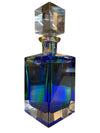 Italian Sommerso 20th Century Blue Green Crystal Decanter