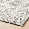 CB2 Snakeskin Pattern 10x14 Wool-Cotton Blend Area Rug