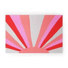 Sunshine Love Coral Welcome Mat