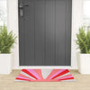 Sunshine Love Coral Welcome Mat