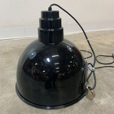 Black Enamel Dome Light