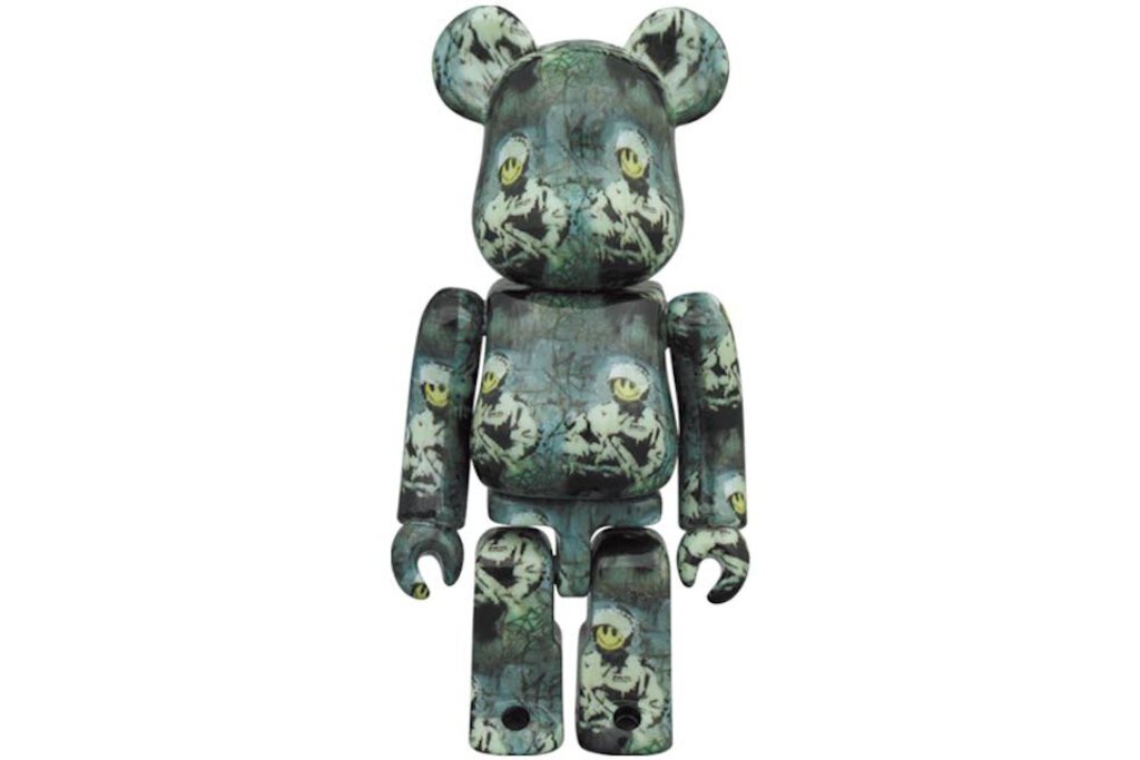 Banksy Riot Cop 400% + 100% Bearbrick Combo by Medicom