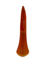Vintage 1960s 25" Orange Red Viking Tall Vase