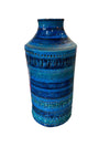 Bitossi Mid Century Aldo Londi Vase Rimini Blue