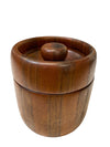 Mid Century Teak Canister