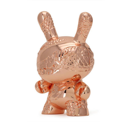 Dunny New Money 5" Metal Art Figure Rose Gold