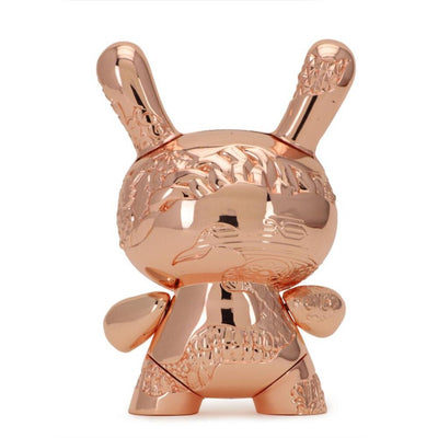 Dunny New Money 5" Metal Art Figure Rose Gold